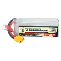 Upgraded VSVAW 6S 22.8V 80C/160C 7000mAh model drone FPV electric toy high magnification long endurance Lipo battery HV 2