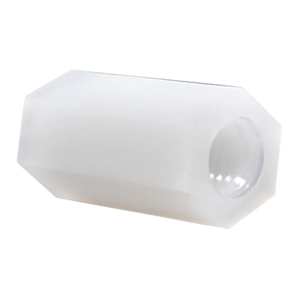 thumbnail image 1 of M2 M2.5 M3 M4 M5 M6 Nylon Double Pass Hex Standoff Black or White Nylon Plastic Spacing Screws PCB Motherboard Fixed 10-50Pcs, 1 of 5