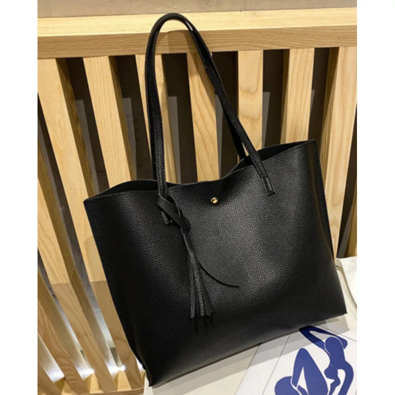 Tassel Bag Large One Shoulder Capacity Handbags For Women Casual High-Quality Multicolored Messenger Versatile Luxury Crossbody