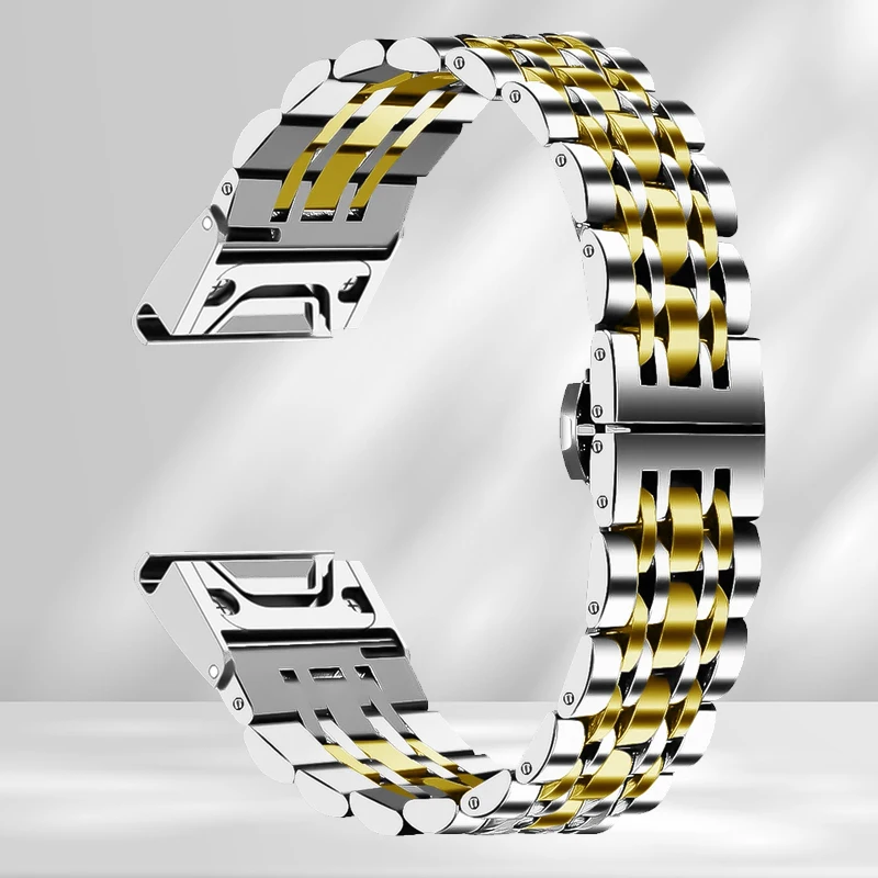 Premium Stainless Steel Quickfit Smartband Watch Strap