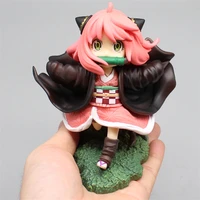 Spy×Family Demon Slayer crossover Anya Forger cosplay Nezuko action figure 12cm 5