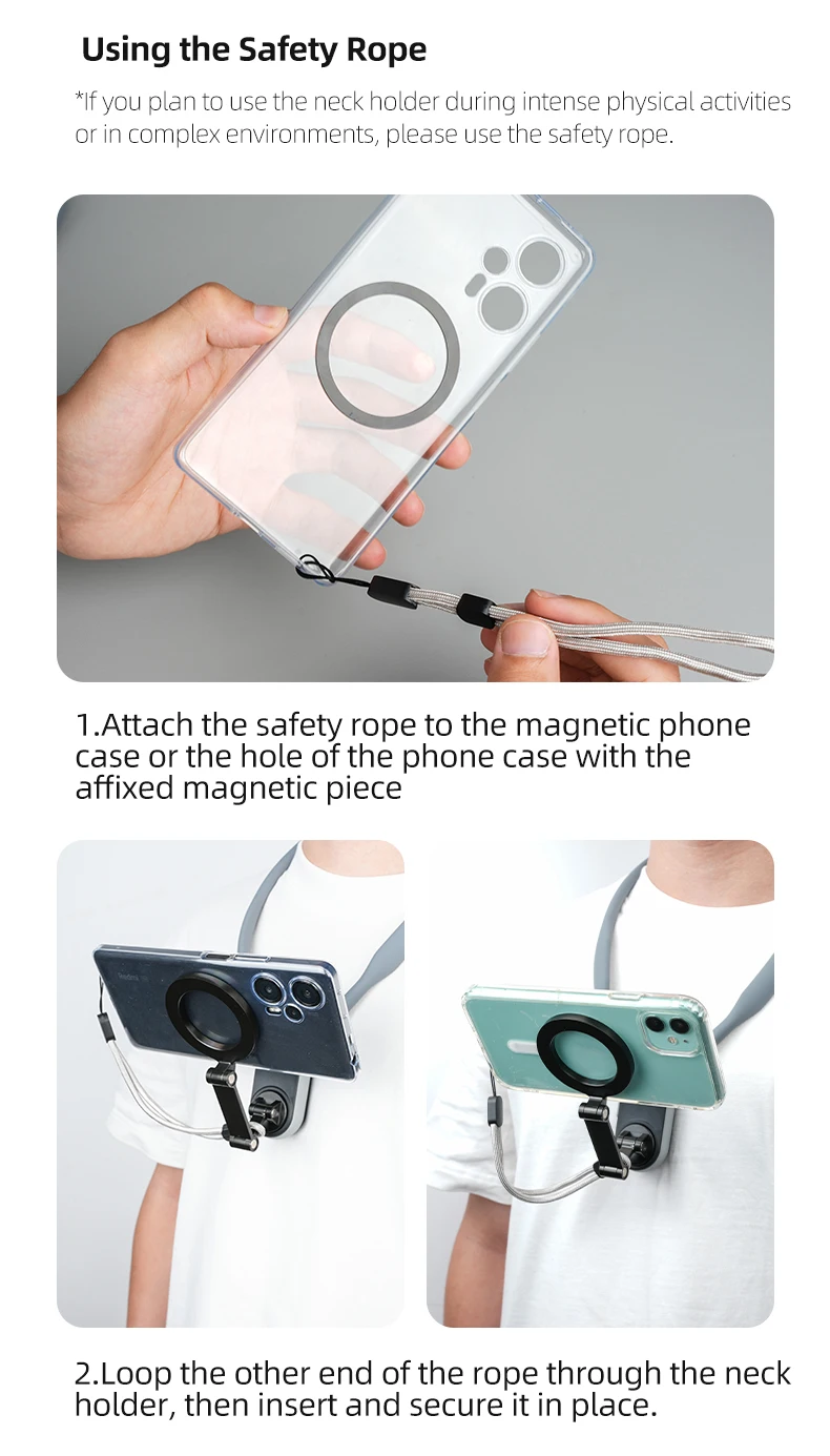 TELESIN Magsafe Neck Holder Image 13