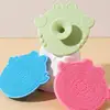 Silicone Infant Cleaning Brush Gentle Head Massage Tool Multifunctional Bath Skin Care for Baby A2UB