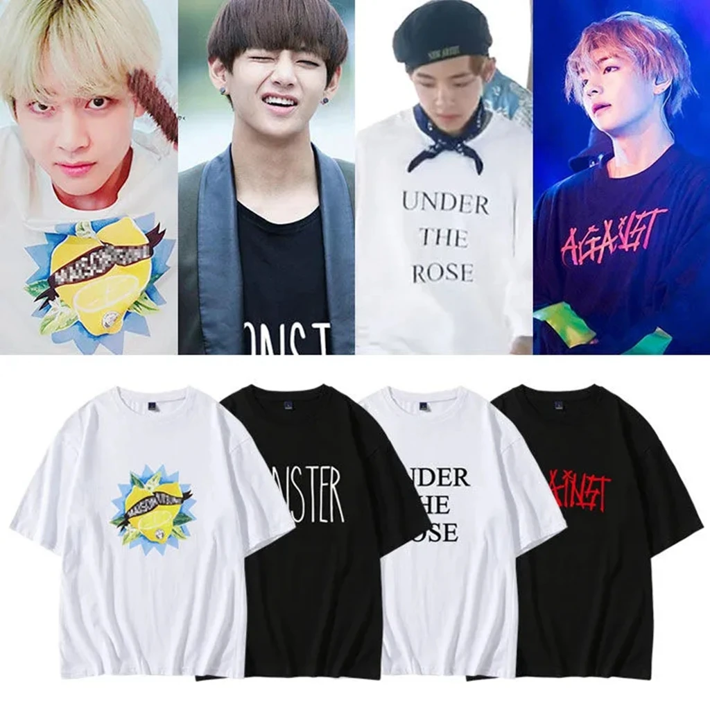 

Летняя футболка в стиле K-POP 2024 с изображением любящего монстра, летняя хлопковая Футболка для девочек 90-х годов, женская футболка, повседневные топы, уличная футболка для мальчиков 00-х