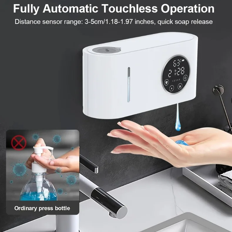SmartFoam automatic soap dispenser infrared sensor detection