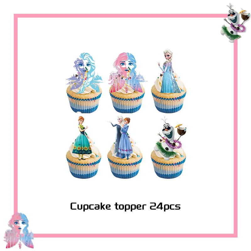 cupcake topper-24pcs
