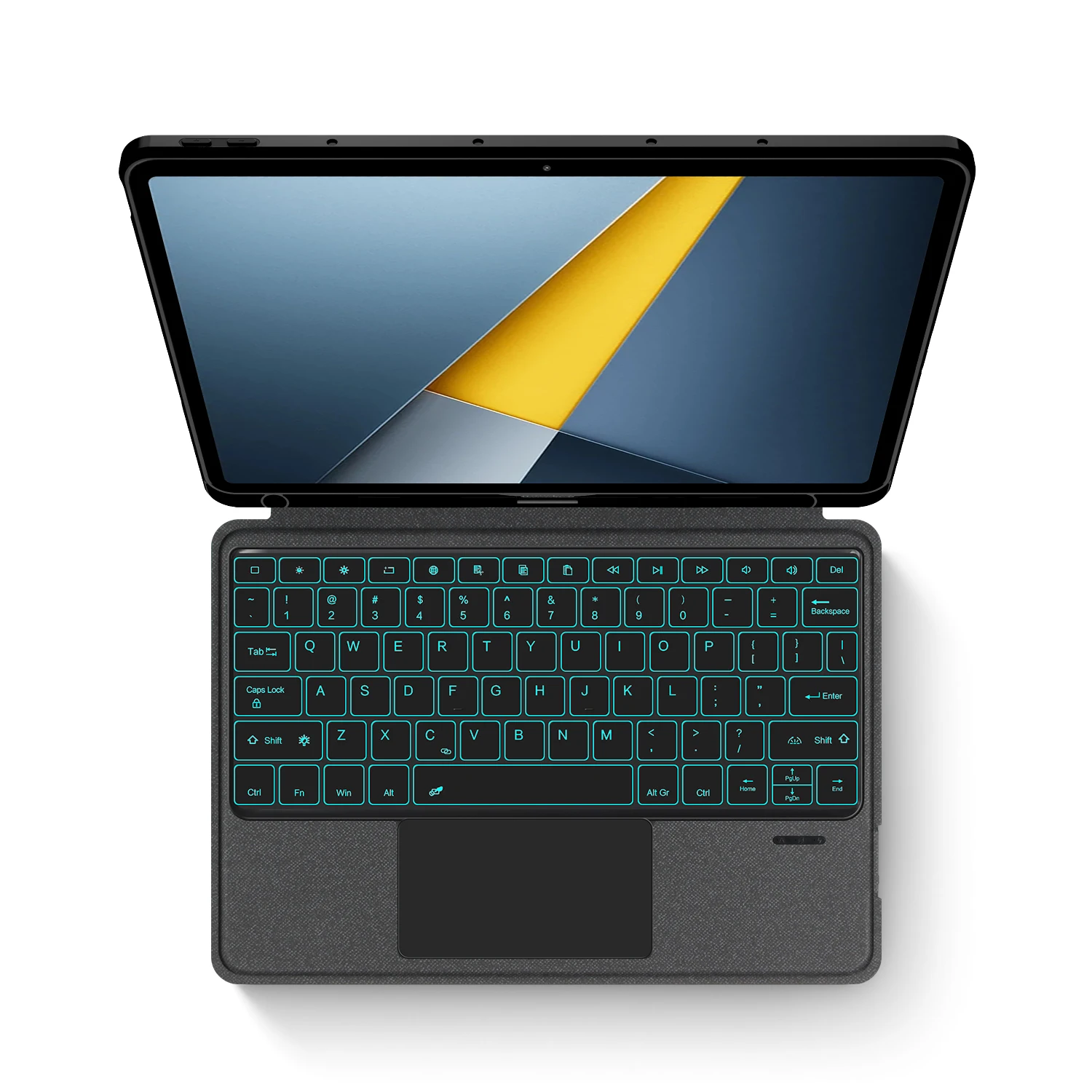 Detachable Touchpad Keyboard Cover with Pen Slot