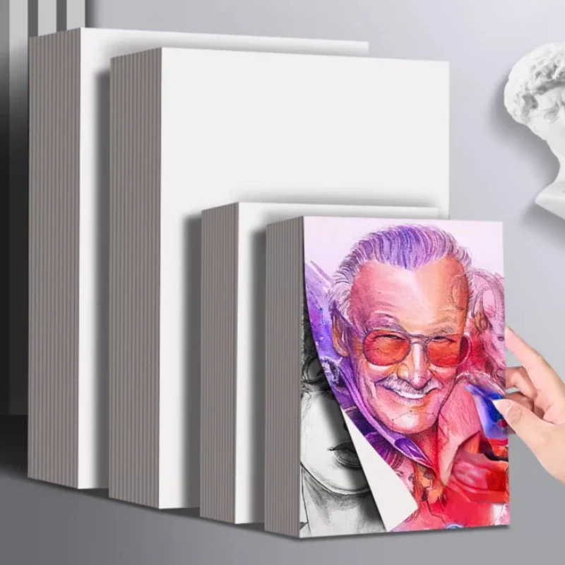 

16k цветная свинцовая бумага для художественных работников, 20 180 г, листы для рисования из древесной целлюлозы для художественных эскизов, канцелярские принадлежности