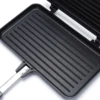 Gas Non-Stick Sandwich Maker Sandwich Maker Aluminium Alloy Bread Toast Breakfast Machine Pancake Baking Barbecue Oven Mold 4