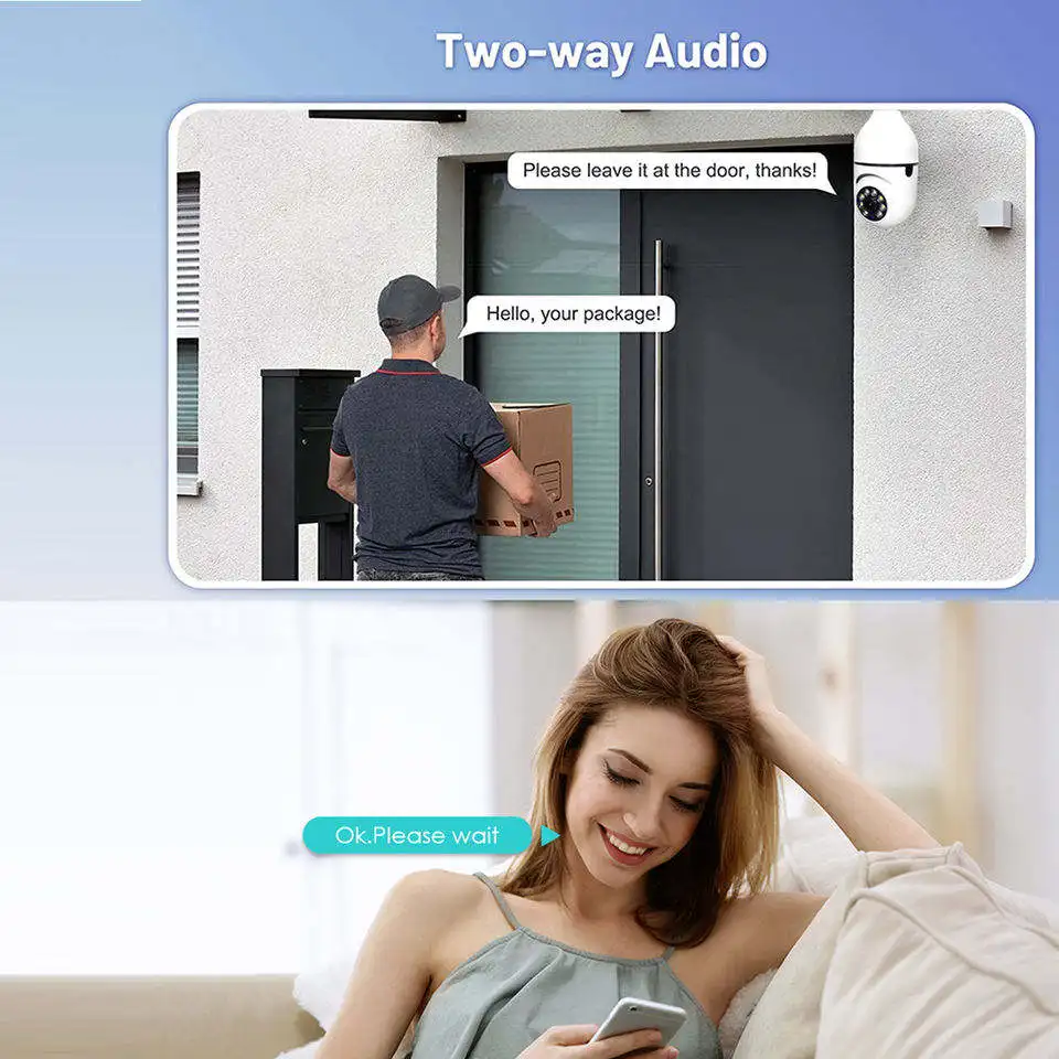   PTZ E27   ī޶, ̺  ī޶, , Ȩ,  , 10X , 8MP, 4K  