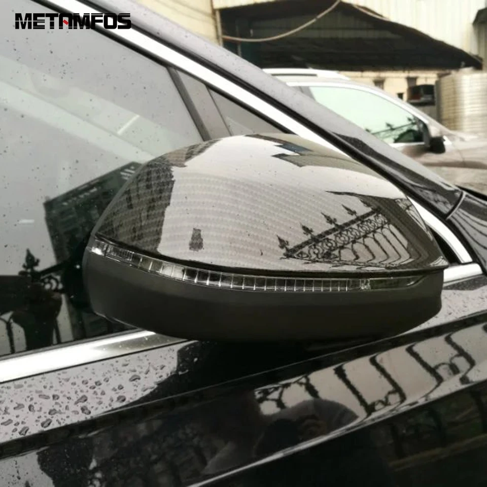 Per Audi A4 A5 S4 S5 B9 RS4 RS5 2017-2023 Copertura dello specchietto retrovisore Ala laterale Proteggi telaio Coperture Trim Argento Opaco Cromo Borsette  34