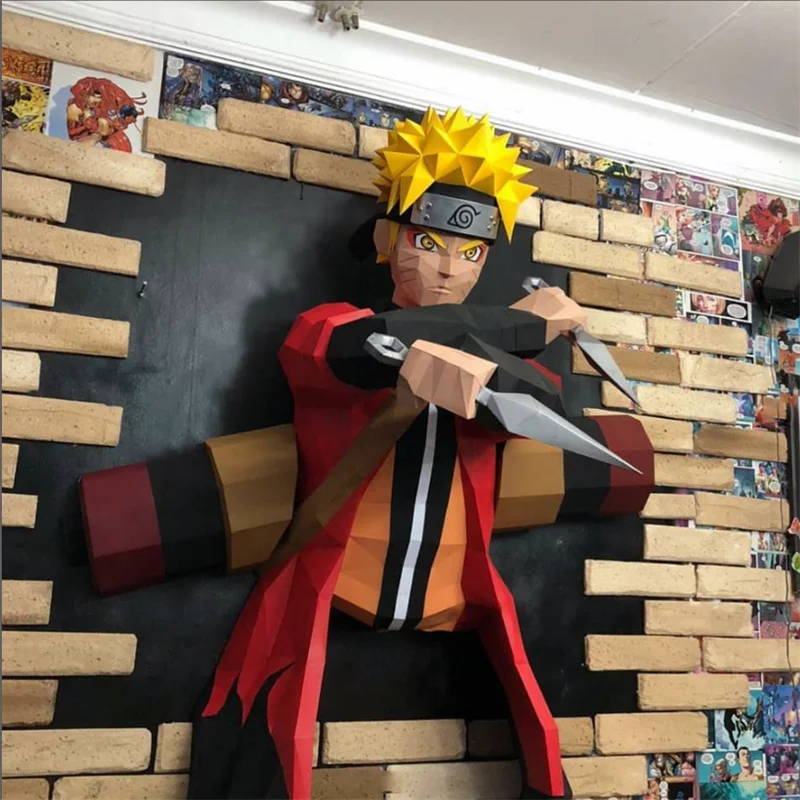 Como fazer o SASUKE CLÁSSICO de Naruto - DIY Papercraft 