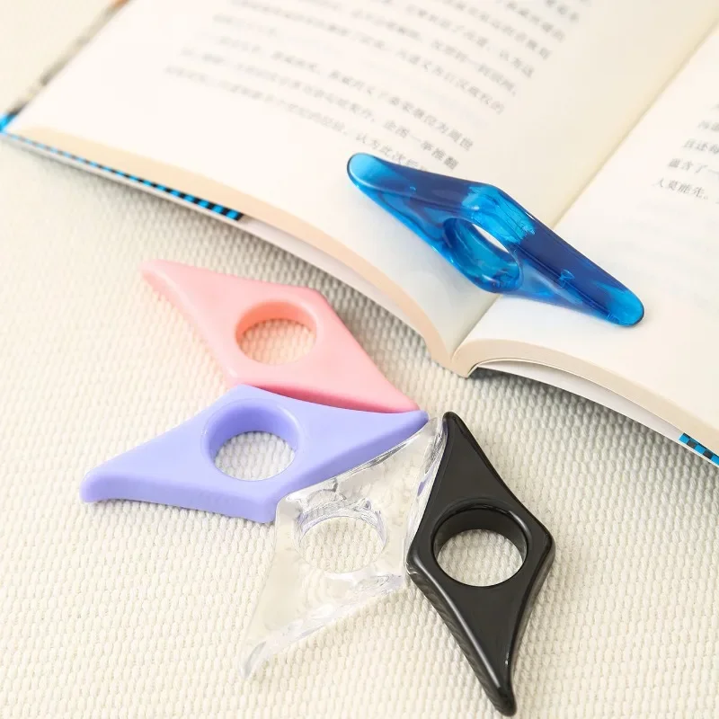 Thumb Book Support Book Page Holder School Supplies Reading Aids Student Accessories Spreader Convenient Bookmark