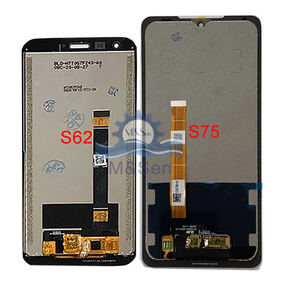 4.7 "Originale M & Sen Per Caterpillar Cat S31 S40 S41 S42 Display Lcd + Digitalizzatore Touch Panel Per Cat S60 S61 S62 Pro S52 S75