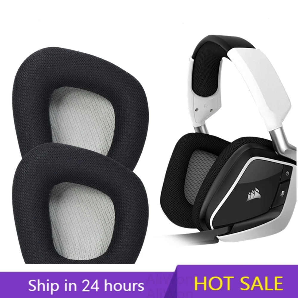 1 Pair Ear Pad For Corsair VOID PRO Gaming Headset Replacement Headphones Cover Memory Foam