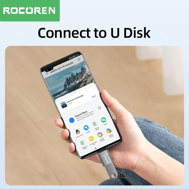 Rocoren USB-C to USB 3.0 OTG Adapter 3