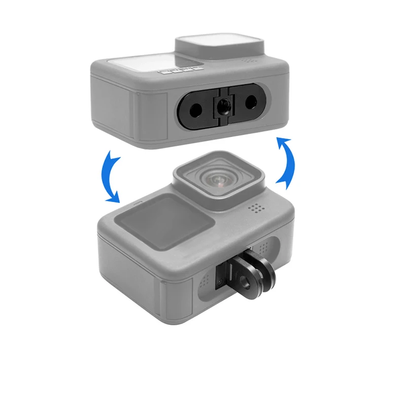 Doigts Pliables Métal De Rechange Pour GoPro Hero 13 à 8 - Adaptateur Magnétique Et Fixation Trépied 1/4 Pouce