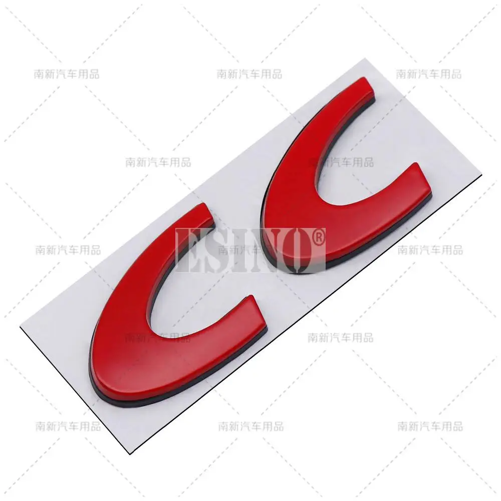 자동차 스타일링 RC CC 3D 금속 아연 합금 자동차 배지 바디 펜더 뒷 트렁크 접착 데칼 엠블럼 폭스 바겐 VW Passat CC RC