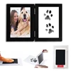 Pet Dog & Cat Paw Print Ink Set Pad Baby Handprints Safe Non-toxic Wash Free Easy Clean Diy Handprints Footprints Pet Souvenirs 1