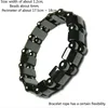 New Weight Loss Round Black Stone Bracelet Health Care Magnetic Therapy Bracelet 2
