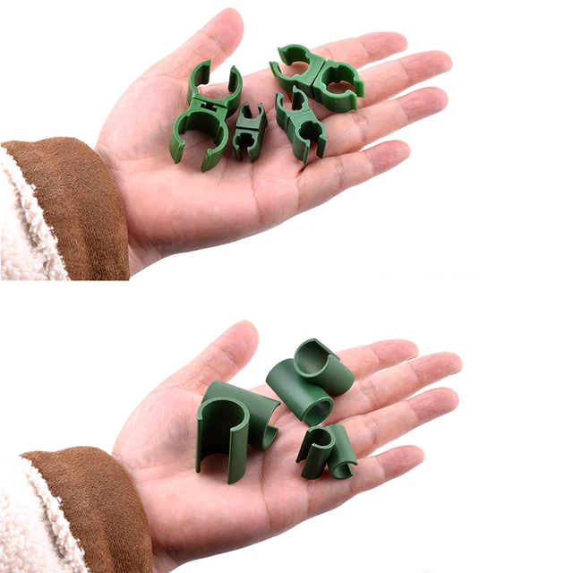 5/10/20Pcs Plant Support Trellis Connector Fixed Cross Clip Stake Clips 360 Adjustment Fixed Clamp Gardening Support Accessories 3