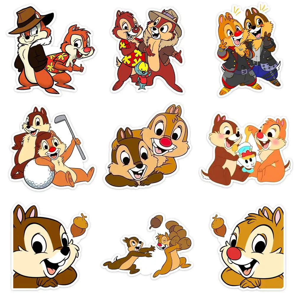 Disney Chip and Dale 5pcs/lot Planar Resin Flatback Craft Supplies Cabochon  Scrapbook DIY Hair Bow Bag Material Acrylic - AliExpress