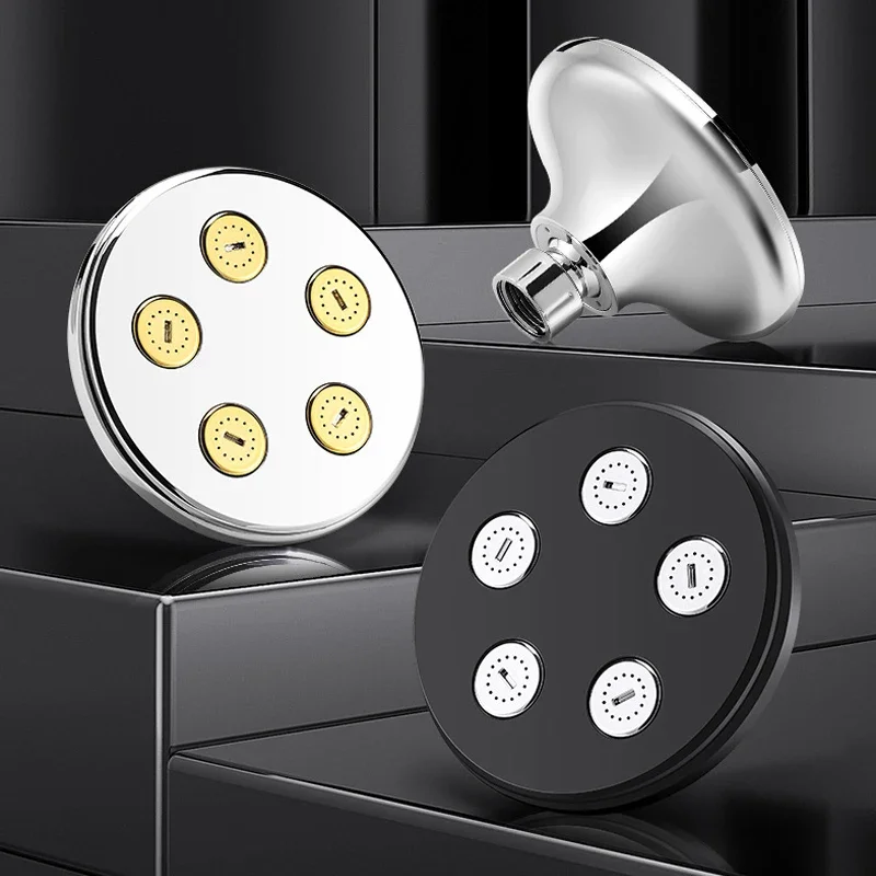 High Pressure Mini Rainshower Water Flow Rainfall Shower Head Water-Saving Shower Bathroom Accessories Showerhead Bathroom Set shower head,shower set