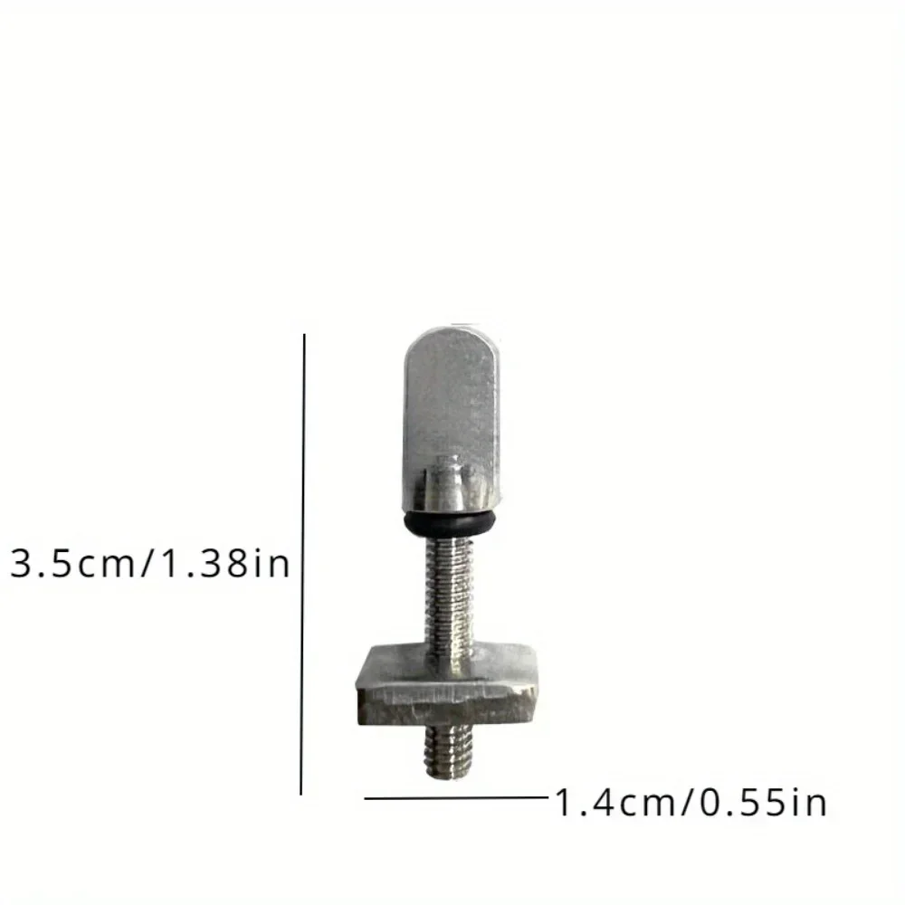 1/5PC screw replacement parts, surfboard tail fin tail rudder screw, one piece hand twisted racing paddle board connection screw 4