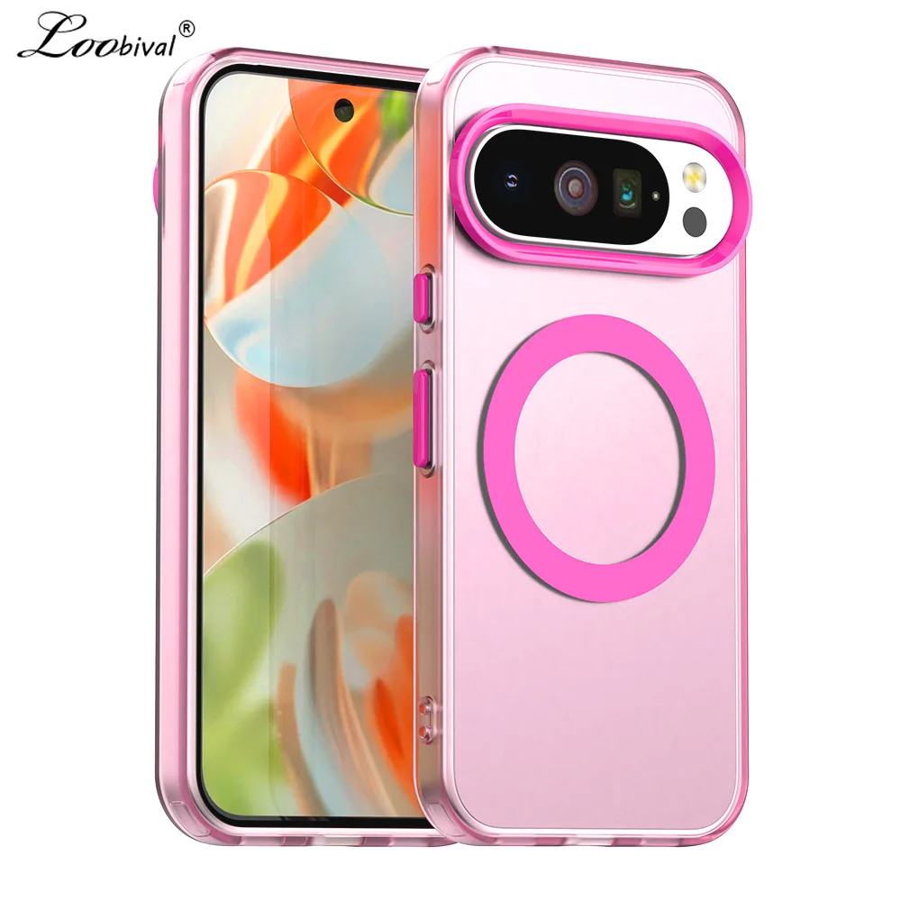 Matte Candy Color Magnetic Frosted Soft TPU Cover