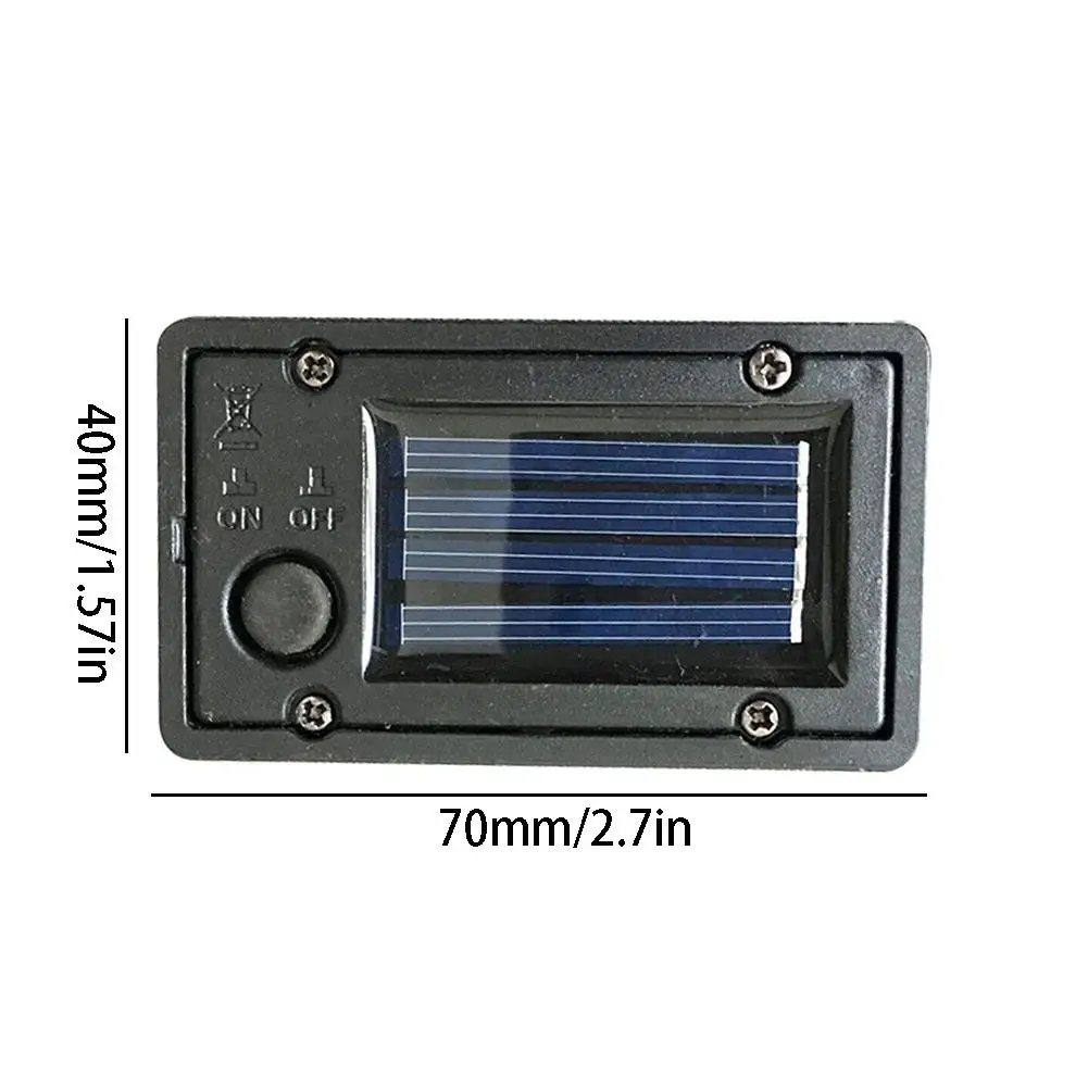 Solar Battery Storage Boxes For DIY Light Cover Replacement Homely Rectangular Battery Box For Garden/Lawn/Square LED Lamp 6