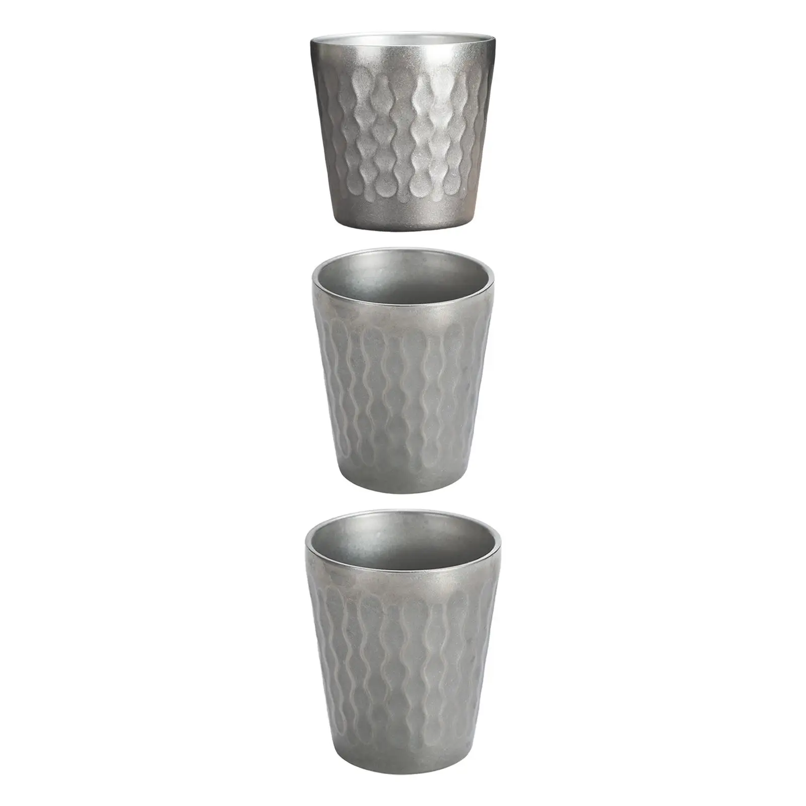 

Stainless Steel Cup Lightweight Tableware Water Cup for Party Hiking Bar