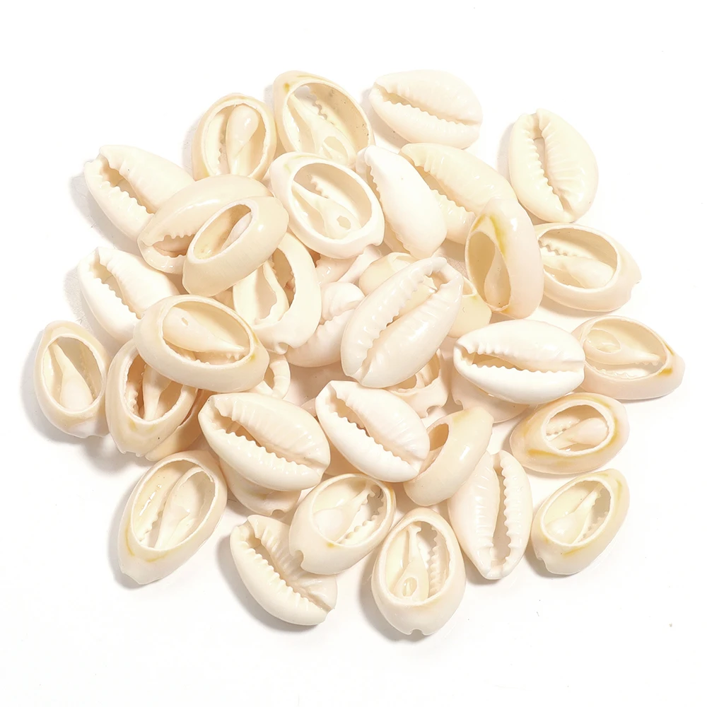 40g Natürliche Muschel Perlen Oval Spirale Conch Lose Spacer Perlen Für DIY Schmuck Machen Halskette Armbänder Telefon Kette liefert – Detail 16