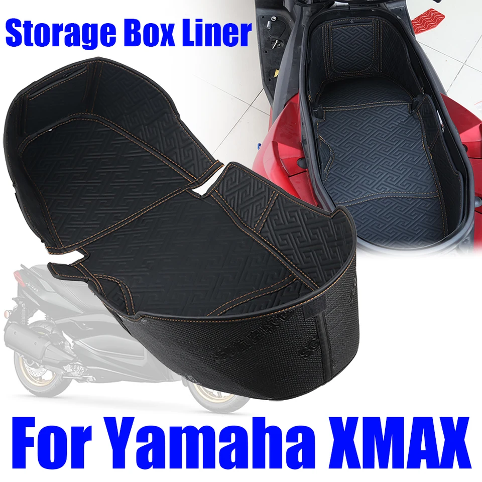 ikdiqew Voor Yamaha X-Max Xmax 125 250 300 400 XMAX250 XMAX300 2017-2021 Kofferbakbeschermer Liner Compartiment Pad Opbergdoos Mat ikdiqew (Kleur : 1
