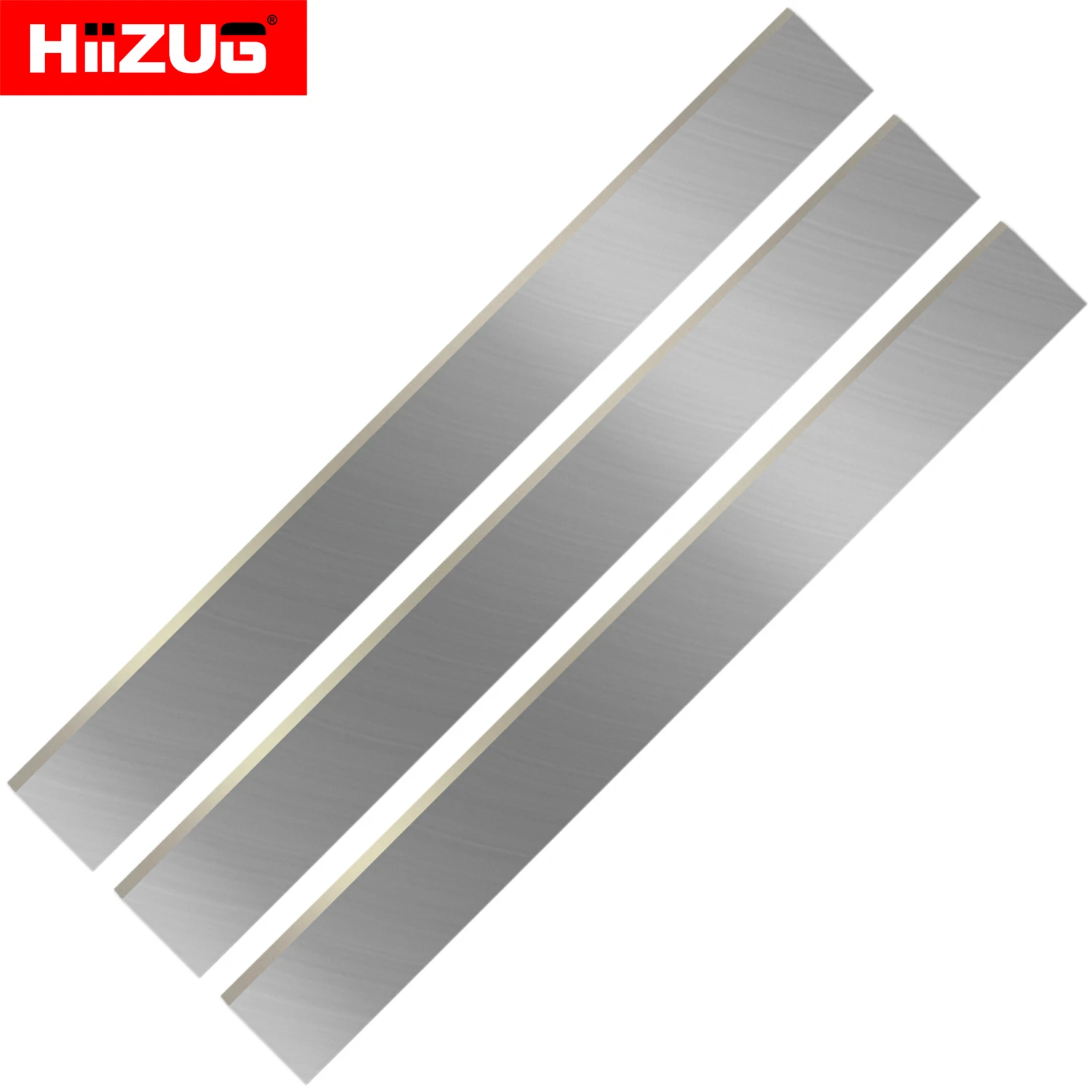 300mm×25mm×3mm Planer Blades Knives for Woodworking Electric Planer Jointer Thickness Head HSS TCT Set of 3PCS