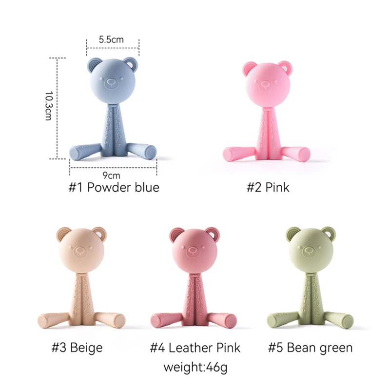 Baby Teething Cartoon Bear Pacifier 1