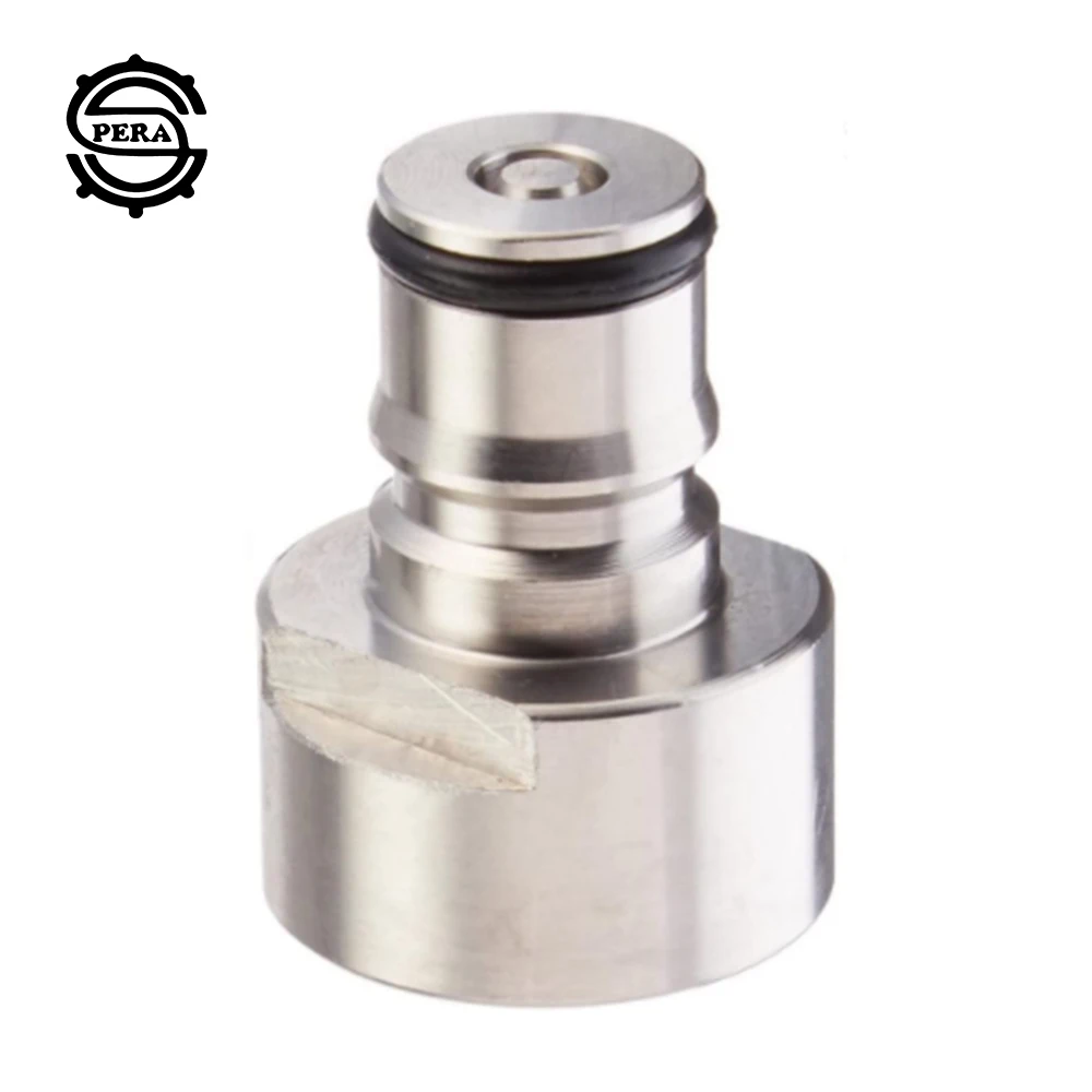 PERABallLockKegCouplerAdapterStainlessSteelBallLockQuick