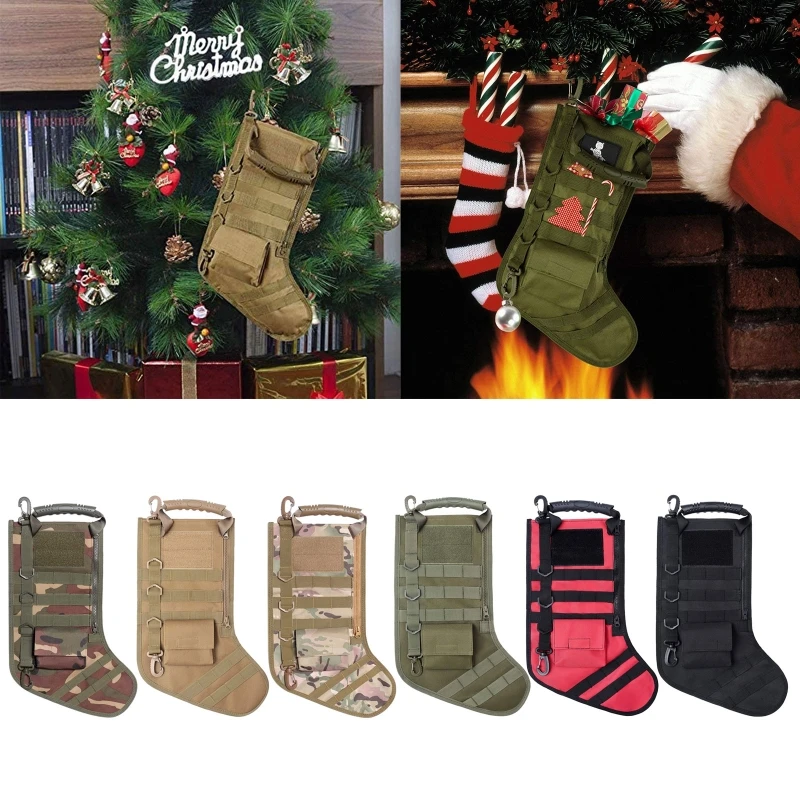 

Magazine Tactical-Christmas Stocking Outdoor Sports Xmas Storage Bag Hunting Bag
