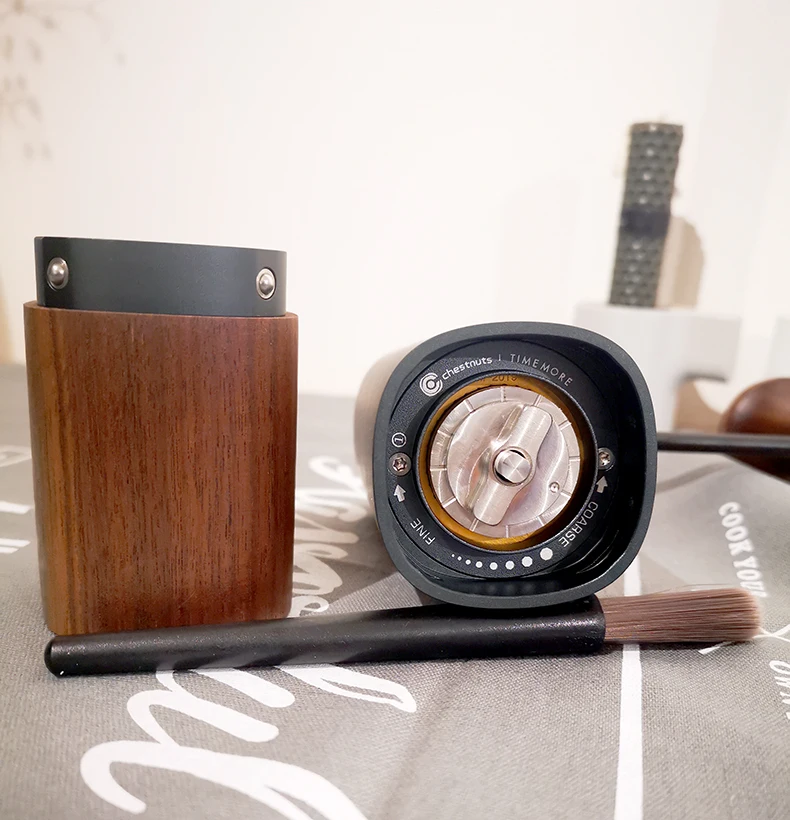 مطحنة قهوة يدوية تيمور G1 بلس شفرات تيتانيوم للطحن...