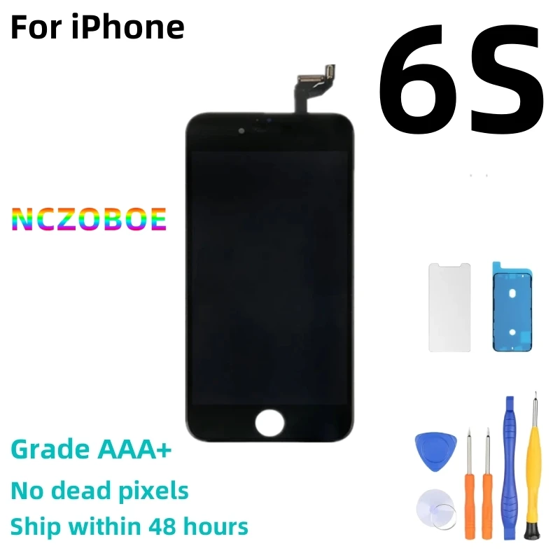 Nczoboe Grade Per Iphone 6 6S Plus Lcd Touch Digitizer Screen Assembly Schermi Di Visualizzazione Di Ricambio