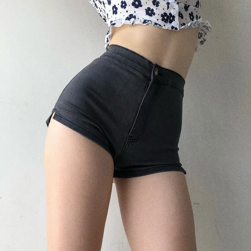 swimming shorts Unua amo Skinny Shorts Women Stretch Denim Shorts Summer All-match High Waist Sexy Bodycon Jeans Short Femme Casual 2022 mens swim shorts