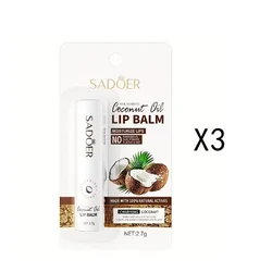 Nourishing Coconut Lip Balm (Coconut (3pcs))