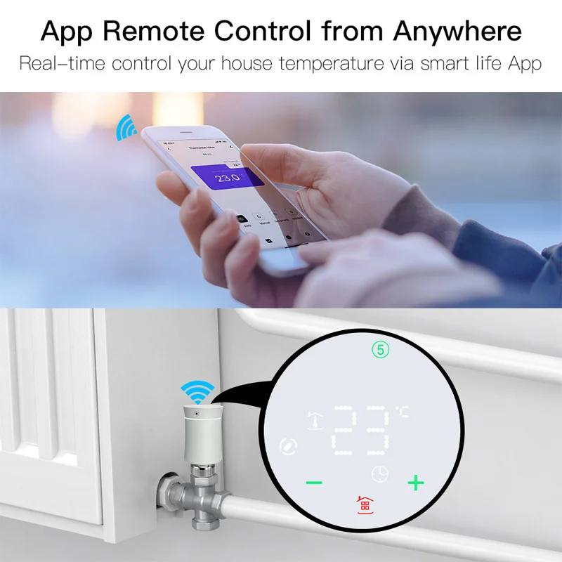 Рисунок 4 - Умный TRV контроллер ZigBee
