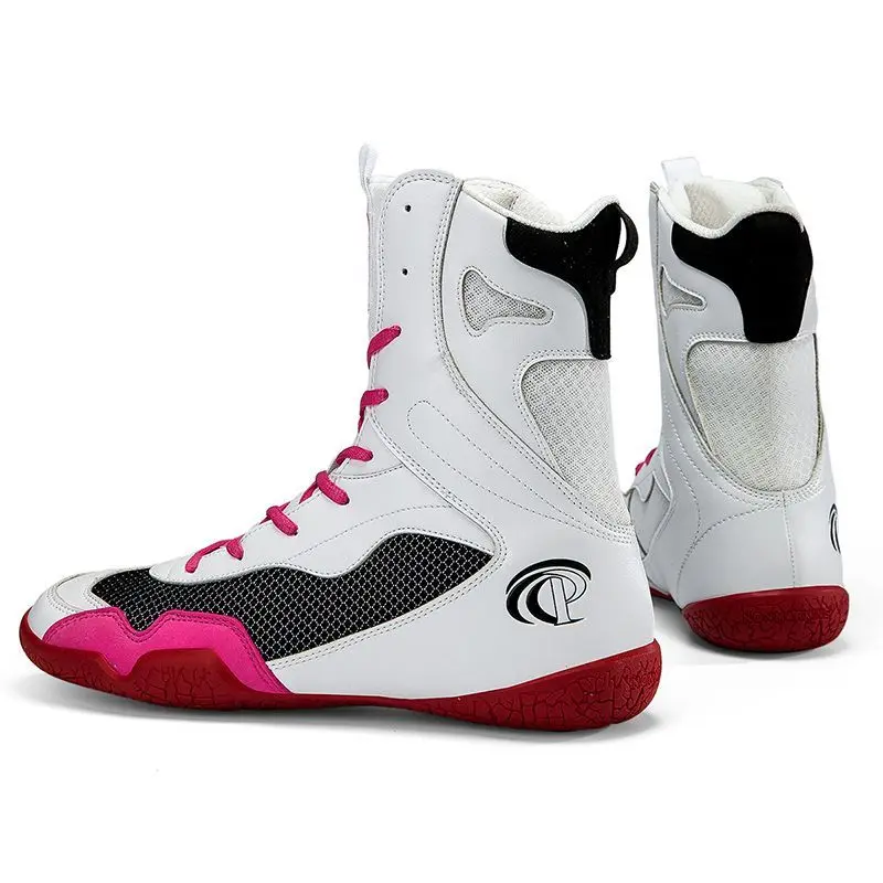 Professional Competition Wrestling Shoes Lightweight Breathable Wear-resistant Sports Shoes Free Fighting Boxing