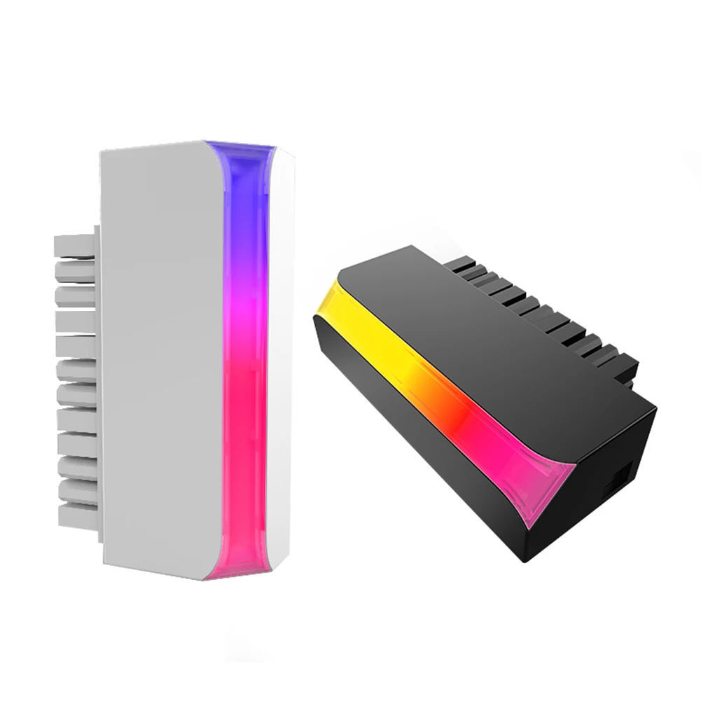 Msi Motherboard Rgb Adapter Atx 24pin Adapter 90 Degree Pc Hardware