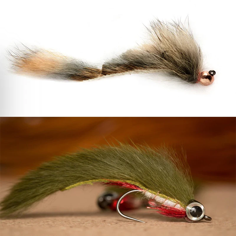 10 Premium Grade A Zonker Rabbit Strips By Hareline – Natural Trout Colors For Fly Tying