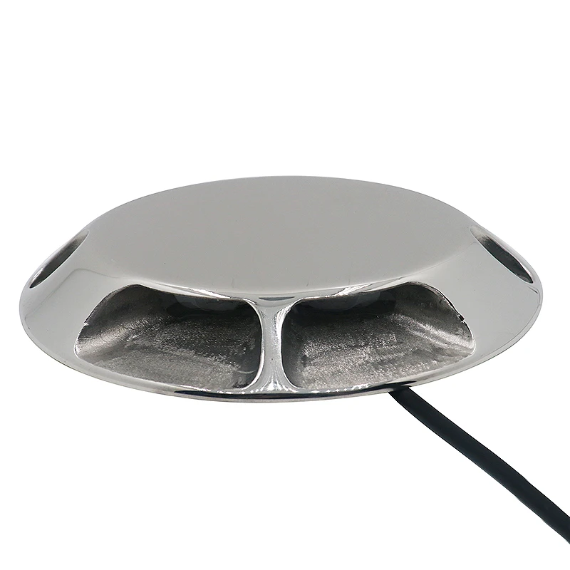 12W SS316 RGB RGBW 풀 컬러 IP68 4 Windows 비행장 포장 도로 활주로 단계 계단 해양 보트 해양 수중 LED 도크 조명