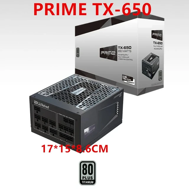 Seasonic Prime TX-650 - Titanium - Alimentation PC Seasonic sur