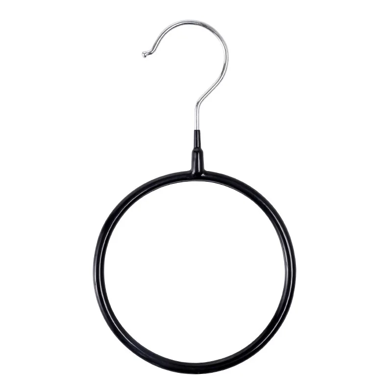 6 Pezzi Porta Sciarpe,Porta Cinture da Armadio,Ganci per Cravatte Antiscivolo,Porta Cappelli in Metallo,Organizer per Armadio per Sciarpe ,Cappelli,Cravatte,Cinture (Nero