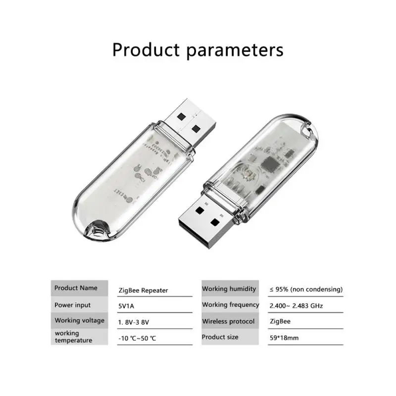 Smart Gateway Ewelink Zigbee Repeater Signal Amplifier Smart Home Mediun-meter Networking Singal Extension Plug And Play Full House Coverage