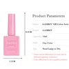 Gairriy 15ml Gel Nail Polish Homochromatic 6 Pcs Colors Set Glitter Soak Off UV LED Semi-Permanent Varnish Art Salon Nails 6
